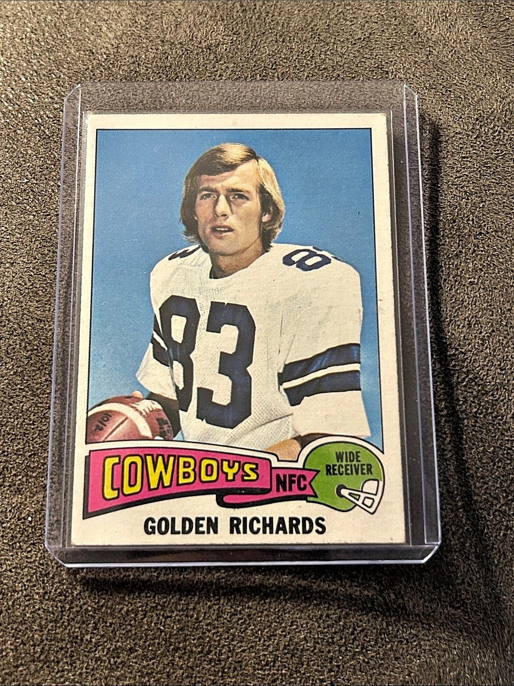 1975 Topps #464 Golden Richards Dallas Cowboys Rookie